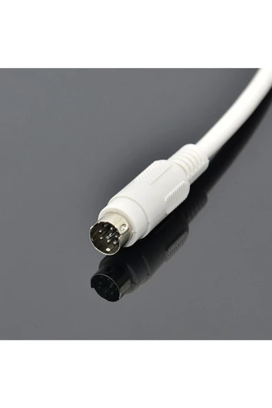 Mitsubishi Qc30r2 Plc Programlama Kablosu Melsec Q Serisi Pc Rs232 Db9 To 6 Pin Yuvarlak - Resim 3