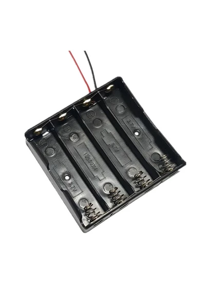 18650 2 Tel 4lü Pil Kutusu Paralel 4 Adet 3.7v Paralel Lityum Lion Batarya Yuvası Mobil Güç Kaynağı - Resim 6