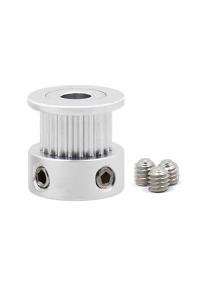 Gt2 16 Diş Alüminyum Kasnak 5mm Delik Çapı 6mm Kayış Zamanlayıcı Doğrusal Haraket Pozisyonlayıcı - 3