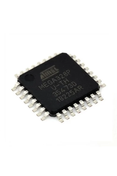 Atmega328pu Microchip Microcontroler 20Mhz 8 Bit Atmel Avr Risc Mcu 32KB Flash Memory 23 Io Uart - Resim 6