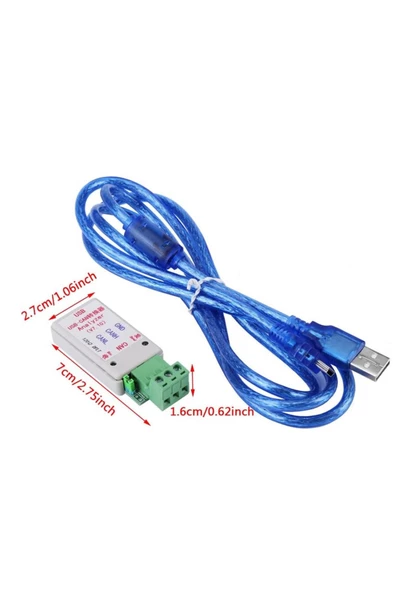 Usb Can Bus Analizör Seeed Studio 114991193 Monitör Izleyici Iletişim Dönüştürücü Çevirici - Resim 7