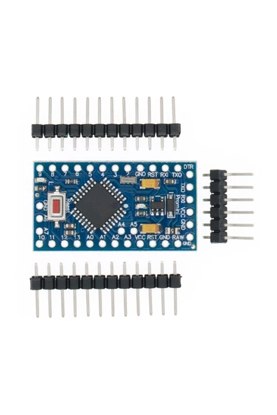 Arduino Pro Mini Atmega328a 5v 16mhz Açık Kaynak Kodlu Yazılım Geliştirme Kartı Microchip Eğitim - Resim 5