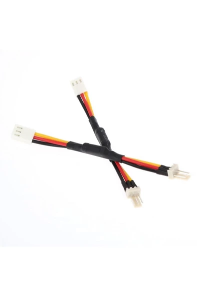 3 Pin Fan Kablosu Hız Yavaşlatıcı Dirençli 10cm Bilgisayar Cpu - 2
