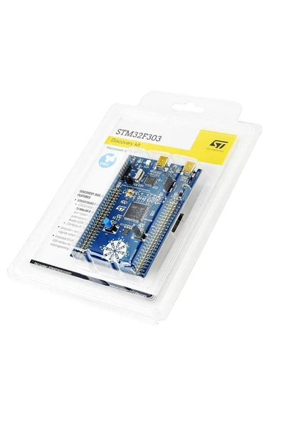 St Stm32f3dıscovery Geliştirme Kiti Arm Cortex M4f Stm32f303vct6 St-lınk-v2 10 Led Lsm303dlhc - Resim 6