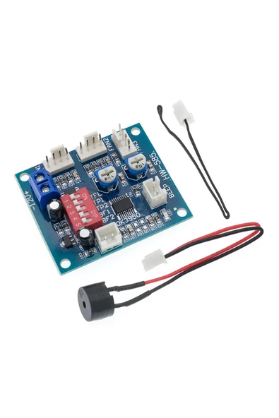 3 Kanal Dc 12V 4A Pwm Fan Hız Kontrol Hw585 Otomatik Sıcaklık Kontrol Ntc Sensör Buzzer Uyarı Pc - Resim 6