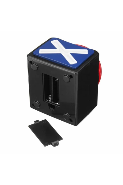 Oyun Soru Cevap Yanıt Butonu 10cm Bilgi Yarışması Işıklı Sesli Zil Uyarı Düğmesi Buzzer - Resim 7