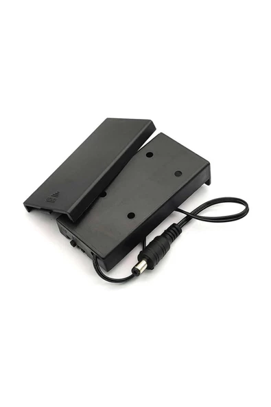 18650 2li Pil Kutusu Adaptör Soket On/off Anahtar 2 Adet Seri Lityum Lion Dc - Resim 3