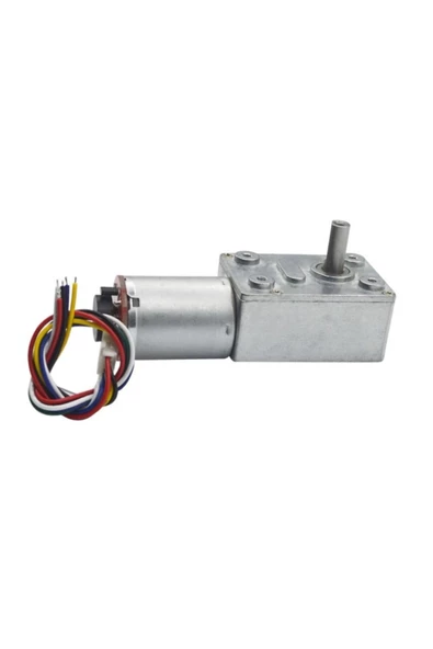Jgy-370b Dc Motor 12v 30rpm Enkoderli Redüktörlü Hız Okuyucu - Resim 4