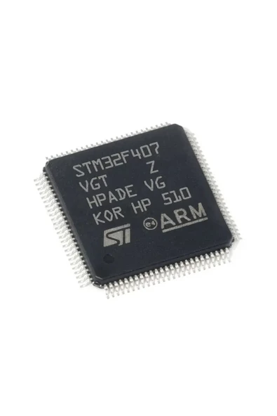 STM32F407VGT6 Microcontroller Lqfp100 Dsp Fpu Arm Cortex-M4 32 Bit Mcu 1 Mbyte Flash 168Mhz Cpu - Resim 2