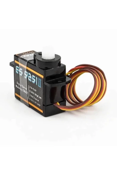 EMAX ES9251 II 4gr Dijital Servo Motor Mini Plastik Dişli 0.25kgcm Tork RC Uçak Drone Robot Kol