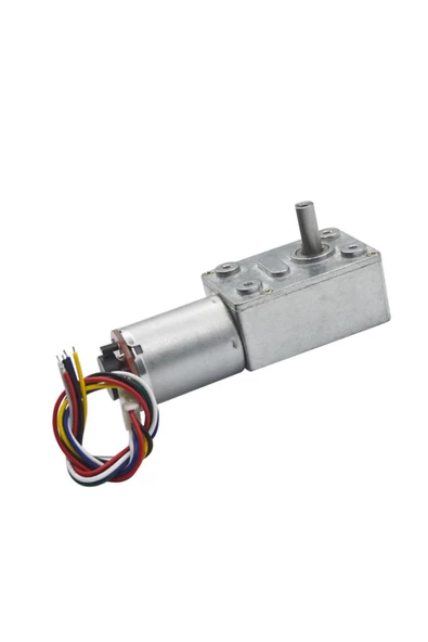 Jgy-370b Dc Motor 12v 30rpm Enkoderli Redüktörlü Hız Okuyucu - Resim 8