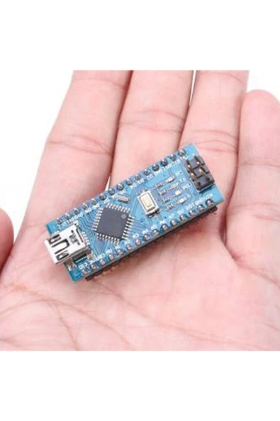 Arduino Nano 3.0 Atmega328 Ch340 Mini Usb Kod Yazılım Geliştirme Eğitim Kartı Programlama - Resim 2