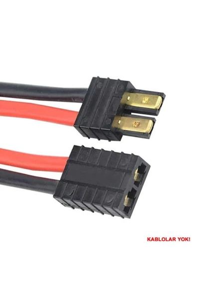 Trx Erkek Dişi Soket Çifti Traxxas Altın Kaplama 30a Lityum Lipo Pil Batarya Akü Bağlantı - Resim 5