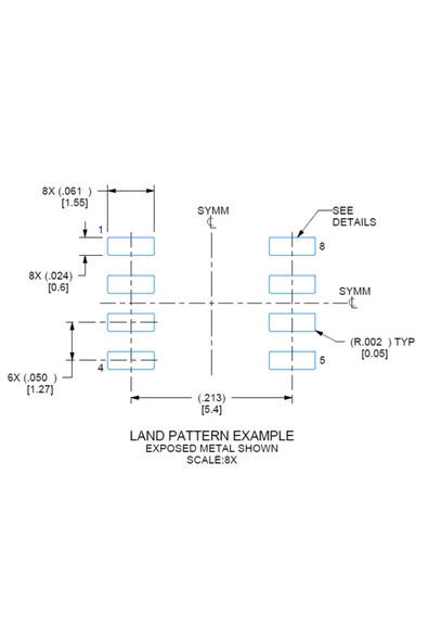 INA143UA Opamp Fark Kuvvetlendirici Karşılaştırıcı 2.5V to 18V  0.1x / 10x Kazanç SO8 Hassas Endüstr - Resim 5