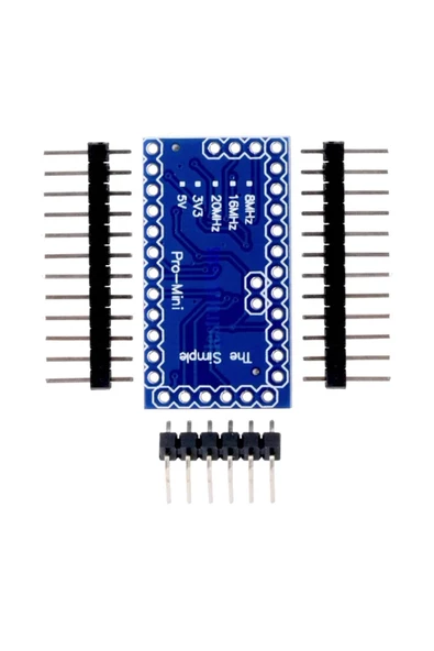 Arduino Pro Mini Atmega328a 5v 16mhz Açık Kaynak Kodlu Yazılım Geliştirme Kartı Microchip Eğitim - Resim 4