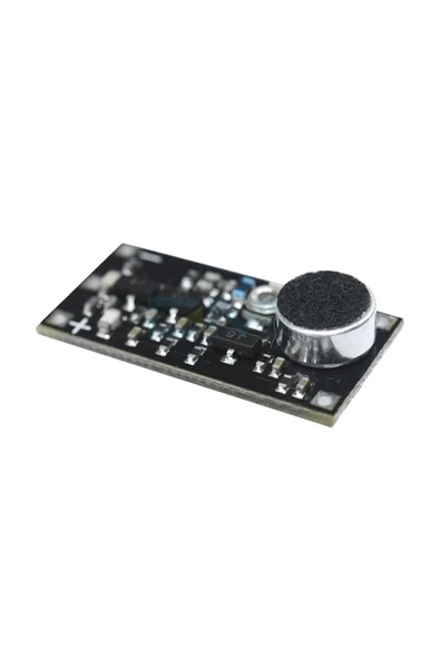 Mikrofonlu Fm Radyo Verici Modül 88-115mhz Mini Kablosuz Ses Aktarım Kartı 100 Metre Dc 2v/9v - Resim 4
