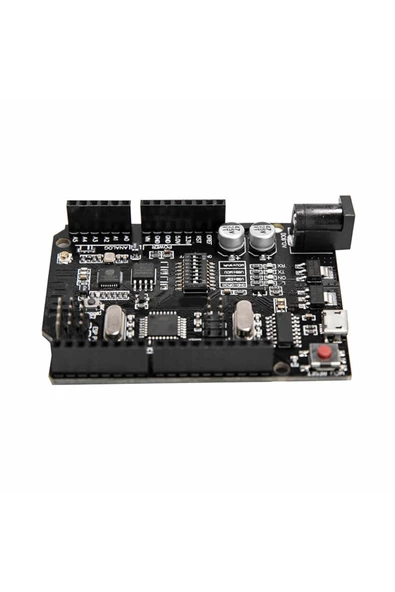 Arduino Uno R3 Wifi Esp8266 Ch340 Micro Usb 32mbit Kablosuz Internet Kod Geliştirme Eğitim Kartı - 5