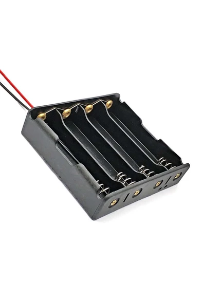 18650 2 Tel 4lü Pil Kutusu Paralel 4 Adet 3.7v Paralel Lityum Lion Batarya Yuvası Mobil Güç Kaynağı - Resim 2