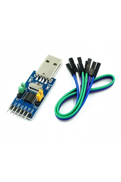 CH341T Usb to Ttl IIc Uart Çevirici Modül I2c Seri Port Haberleşme Adaptör Isp Arduino - Resim 8