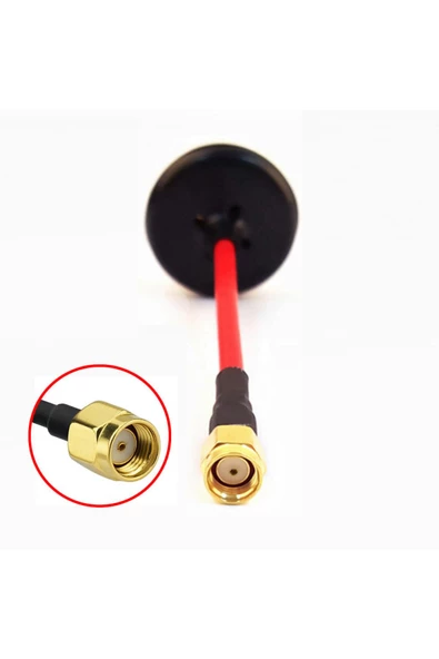 5.8ghz Rpsma Erkek Anten Esnek Dairesel Polarize Omni Mantar Anten Rc Fpv Drone Multicopter - 3