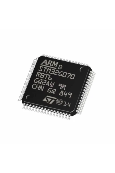 ST Microelectronics STM32G070RBT6 ARM Cortex M0+ Microcontroller STM32G0 64MHz Mcu Cpu 128 Kbyte - Resim 4