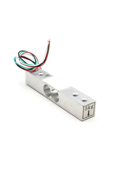 5 Kg Ağırlık Ölçme Sensörü Loadcell Hx711 Tartı Terazi Arduino