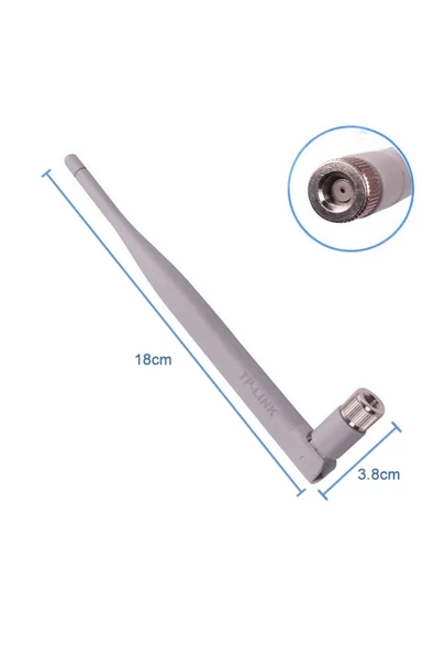 6dbi Rp Sma Erkek Anten 2.4ghz 5.8ghz Rf Gsm Wifi Sinyal Kuvvetlendirici - Resim 6