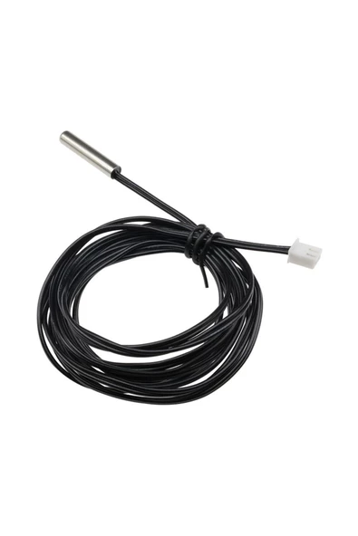 5 Metre Kablolu Su Geçirmez 10K NTC Sensör Isı Sıcaklık Prob Termistör 1% 3950 Klima Termostat Term - Resim 6