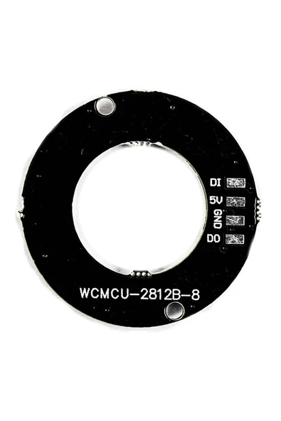 8 Bit Neopixel Halka Ring Ws2812b 5050 Rgb Led Modül 5050 Adreslenebilir Lamba Kart Full Color Ekran - 6