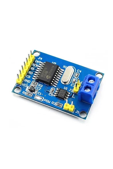 Mcp2515 Can Ağ Haberleşme Modülü Can Network Transceiver Klemens Soketler Araba Otomasyon - 4