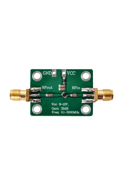 2000MHz 32dbKazanç RF Amplikatör Dişi Sma Lna RF Sinyal Kuvvetlendirici Düşük Gürültülü Geniş Band ürün görseli