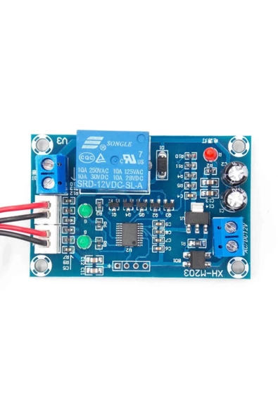 Xh-m203 Tam Otomatik Su Seviye Kontrol Kartı Ac/dc 12v Su Pompa - Resim 2
