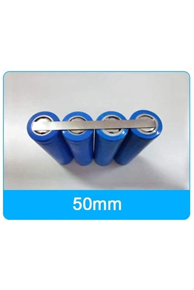 Nikel Tel 6mm X 50 Mm Lehimlenebilir Pil Bağlantı Teli 18650 Lio - Resim 2