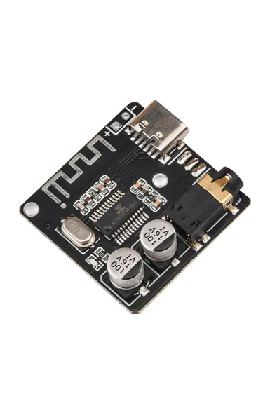 Vhm-314 Type-c Bluetooth Kablosuz Ses Mp3 Modül Amfi Müzik Çalma Kartı Dc 5v Usb Lityum Pil Batarya - Resim 2