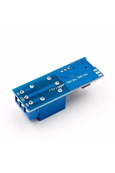 5v-30v Micro Usb Zaman Gecikme Röle Modülü 0-24sn Potansiyometre - Resim 5