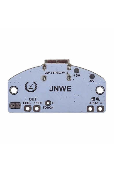 Type C Usb Besleme Dokunmatik Led Dimmer Modül 3.7V Lion Lityum Pil Şarj 3W Parlaklık Kontrol Anaht - 2
