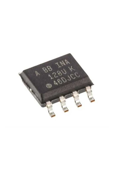 INA143UA Opamp Fark Kuvvetlendirici Karşılaştırıcı 2.5V to 18V  0.1x / 10x Kazanç SO8 Hassas Endüstr