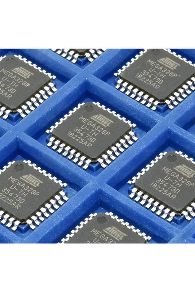 Atmega328pu Microchip Microcontroler 20Mhz 8 Bit Atmel Avr Risc Mcu 32KB Flash Memory 23 Io Uart - Resim 7