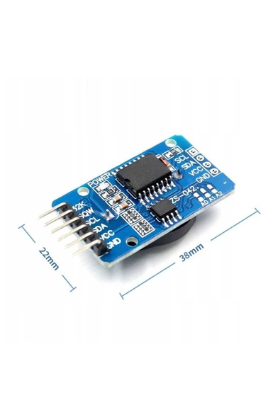 DS3231 RTC Gerçek Zaman Saat Modülü Mini IIC Gerçek Zaman Saniye Dakika Saat Gün Ay Yıl Tarih ürün görseli