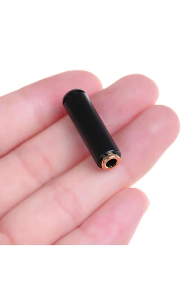 3.5mm Dişi Ses Soket Kutusu 4 Tel Kutuplu Aluminyum Jack Altın Kaplama Stereo Kulaklık - Resim 2