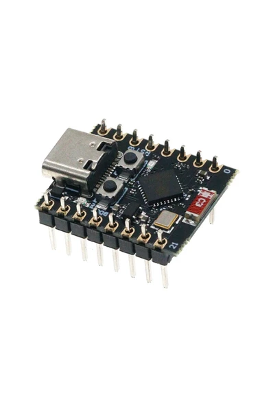 ESP32 C3UyumluMini Geliştirme Kartı Wifi Bluetooth Type-C Usb 160Mhz 4MB Flash 400kb PSRam MicroPyt - Resim 6