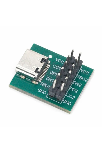Usb Type C To Dip Pcb 12 Pin Adaptör Kart - Resim 5