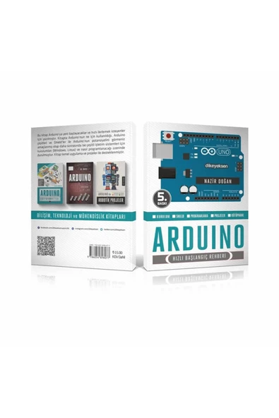 Arduino Hızlı Başlangıç Rehberi Arduino Kurulum Shield Programlama Kütüphane Robot Proje Tasarım - Resim 6