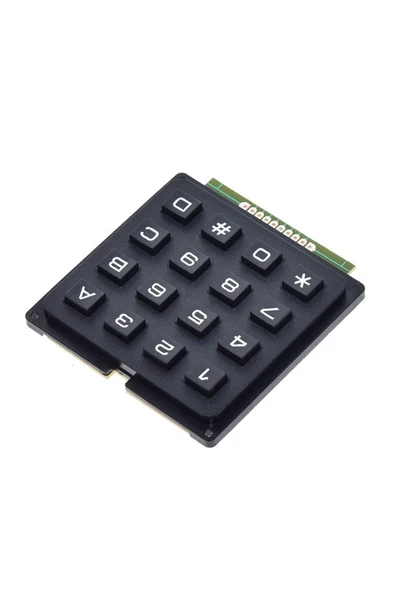 4x4 Matrix Tuş Takımı Keyboard Keypad 16 Buton Alarm Şifre - Resim 8