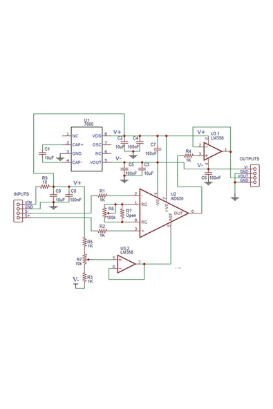 Ad620 Micro Voltaj Sinyal Kuvvetlenirici Modül DC 12V Mikro Küçük Gerilim Ölçme Kartı Enst.Yükselti - Resim 4