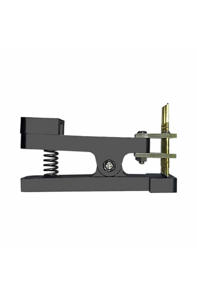 8 Pin Programlama Aparatı 2.54mm Pogo Pin Yaylı Mandal Klips Seri Üretim Entegre Hızlı Prog. - Resim 7