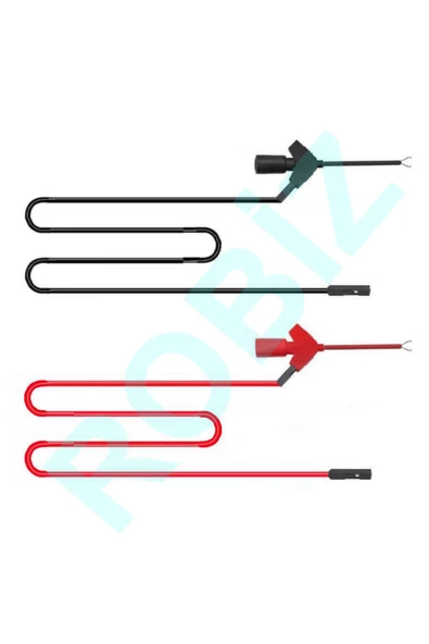 Kanca Tip Test Prob Çifti 2mm 30cm Mini Test Lojik Analizör Lehimsiz Tutucu Yakalayıcı Tel Klips - Resim 8