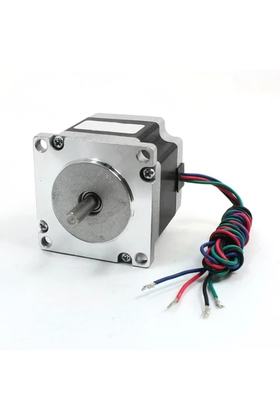 57hs5630 Nema 23 Step Motor 1.1nm 2.7v 3a 8mm D Mil 2 Faz 1.8 Derece 200 Adım 3d Yazıcı Printer Cnc