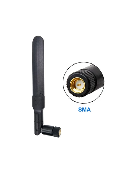 8dBi SMA Erkek Anten 2.4GHz 5.8GHz RF Gsm Wifi Sinyal Kuvvetlendirici Anten Modem Telsiz Kablosuz