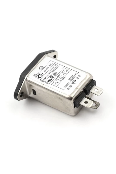 Cw1d-10a-t Ac 250v 10a C14 Erkek Soket Emı Filtreli Hat Şebeke Emc Rfı Gürültü Bastırıcı Azaltıcı - Resim 5
